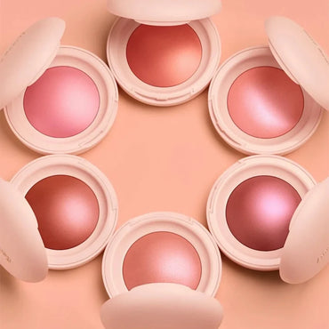 Rare Beauty Shimmer Powdery Powder Blusher Highlighter Face Body Illuminator Cosmetics Pressed Powder Oil Control Natural Makeup