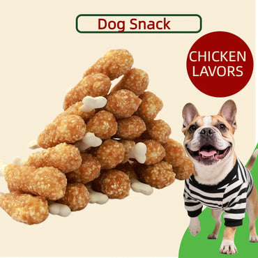Dog Treats ,Drumstick-Shaped Milk Bone Dog Chews – 200g, Nutritious Teeth Cleaning Treats