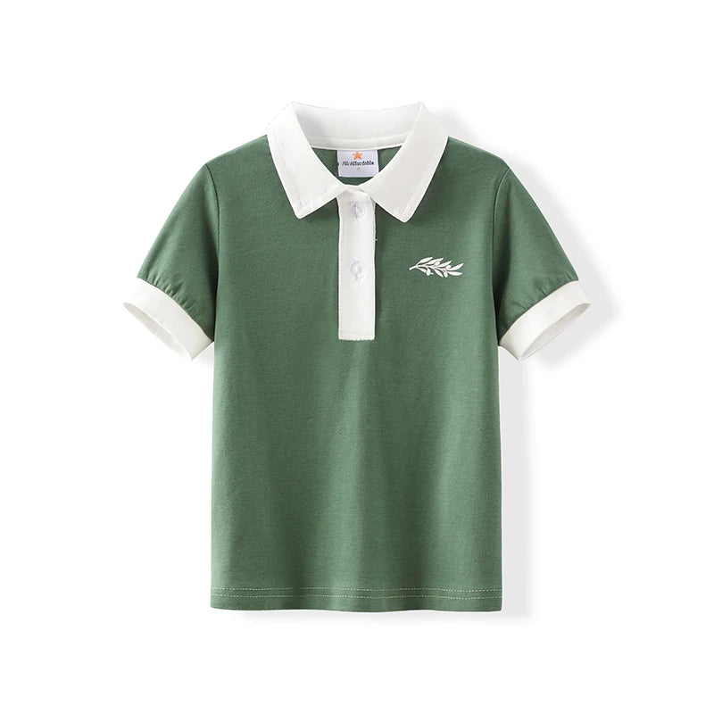 AA-SS26 Bow shabbos robe set family matching kds clothing olive leaf printed girls dresses boys shirt leggings baby romper