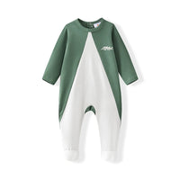 AA-SS26 Bow shabbos robe set family matching kds clothing olive leaf printed girls dresses boys shirt leggings baby romper