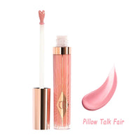 Charlotte Tilbury Sheer Cool-toned Pink Lipstick Lip Gloss Mirror Water Bedside Talk Mirror Lipstick Cosmetics High-shine Pout