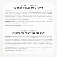 Purina Gravy Lovers Wet Cat Food 3 oz Cans 24 Pack Flavorful Chicken Beef in Gravy High Moisture Soft Texture for Cats