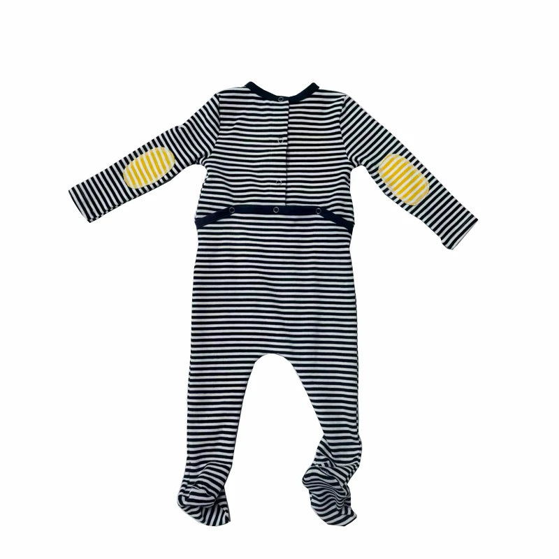 AS 2025 new autumn kids clothes set cotton striped pjs teen girl baby family clothes