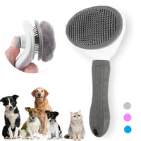 Self Cleaning Pet Dog Brush Cat Comb, Pet Hair Remover Brush for Dogs Cats Grooming Tools, Dematting Comb Pet Accessories