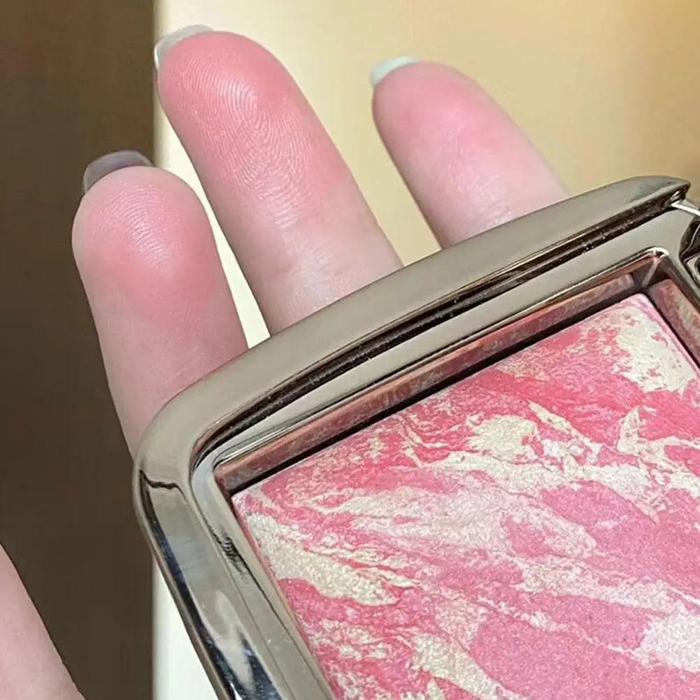 Hourglass Shimmer Blush Highlighter Diffused Heat Bright Red B Glow Natural Nude Makeup Face Product