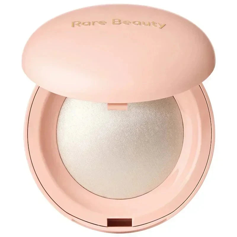 Rare Beauty Shimmer Powdery Powder Blusher Highlighter Face Body Illuminator Cosmetics Pressed Powder Oil Control Natural Makeup