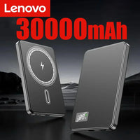 Lenovo 50000mAh Portable Magnetic Wireless Power Bank PD22.5W Super Fast Charging External Battery For Magsafe IPhone Samsung