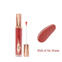 Charlotte Tilbury Sheer Cool-toned Pink Lipstick Lip Gloss Mirror Water Bedside Talk Mirror Lipstick Cosmetics High-shine Pout