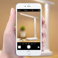 1PC Folding table lamp eye protection touch dimmable LED lamp student dormitory bedroom reading USB Plug In table lamp