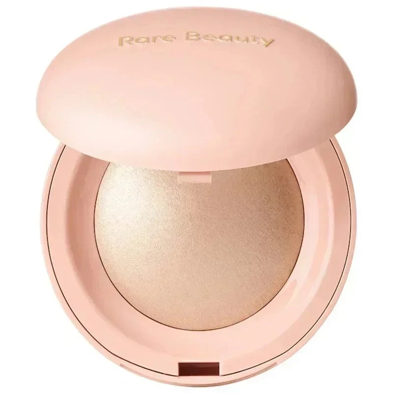 Rare Beauty Shimmer Powdery Powder Blusher Highlighter Face Body Illuminator Cosmetics Pressed Powder Oil Control Natural Makeup