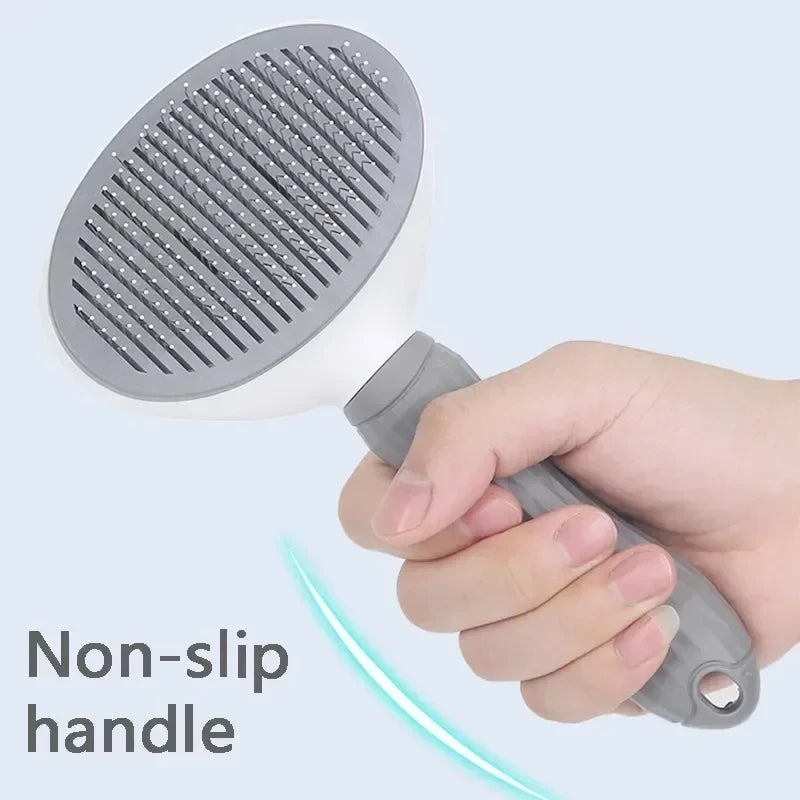 Self Cleaning Pet Dog Brush Cat Comb, Pet Hair Remover Brush for Dogs Cats Grooming Tools, Dematting Comb Pet Accessories