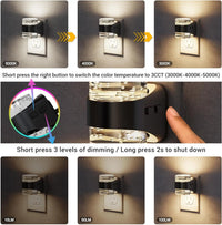 LED Bubble Night Light Plug-in Wall, 2 Pack with Dimmable Brightness & Dusk to Dawn Sensor for Bathroom Hallway Bedroom