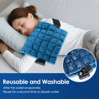 US Stock Reusable Big Ice Pack Cold Hot compress Self-Absorbing Water Back Pad for Shoulder Knee Joint Muscle Post-Operative