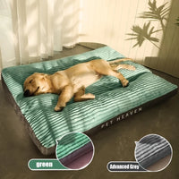 Thickened Ultra-Soft Luxury Dog Mattress - Exclusive Pet Bed Cushion, Comfortable and Warm Rectangular Dog Bed, Suitable for All Seasons, Ultimate Comfort, Machine Washable, Easy-Care Pet Paradise for the Living Room, Oval Sh