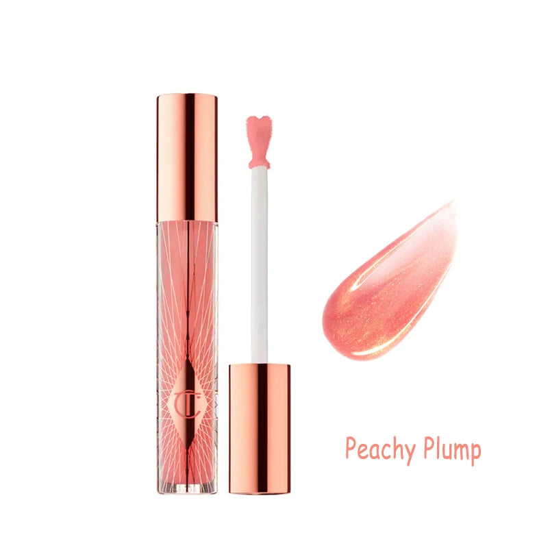 Charlotte Tilbury Sheer Cool-toned Pink Lipstick Lip Gloss Mirror Water Bedside Talk Mirror Lipstick Cosmetics High-shine Pout