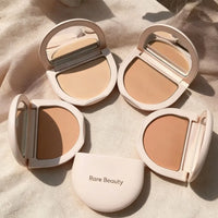 Rare Beauty Shimmer Powdery Powder Blusher Highlighter Face Body Illuminator Cosmetics Pressed Powder Oil Control Natural Makeup