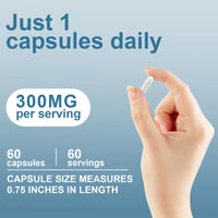 Triple Magnesium Complex - Malate + Glycinate + Citrate - High Absorption, Support Muscle, Bone & Nerves Health, 60 Capsules