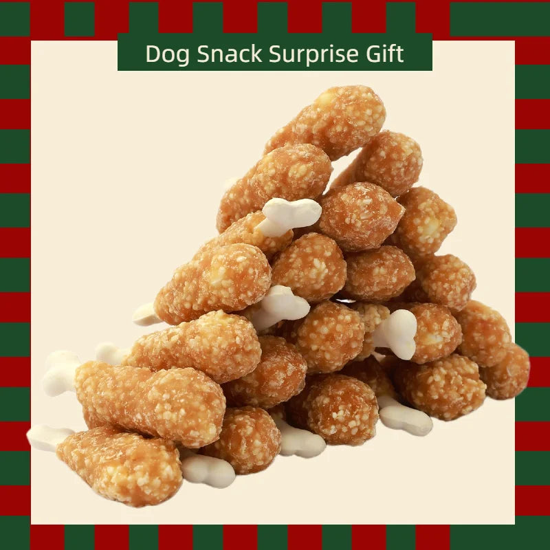 Dog Treats ,Drumstick-Shaped Milk Bone Dog Chews – 200g, Nutritious Teeth Cleaning Treats