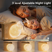 Sunrise Alarm Clocks for Heavy Sleepers,Night Lamp Clocks for Bedrooms with Moon Light,10 Light Effects,30/60/90 Timer,10 Sleep
