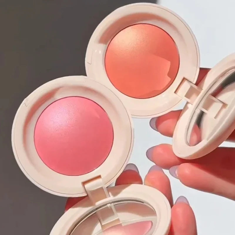 Rare Beauty Shimmer Powdery Powder Blusher Highlighter Face Body Illuminator Cosmetics Pressed Powder Oil Control Natural Makeup