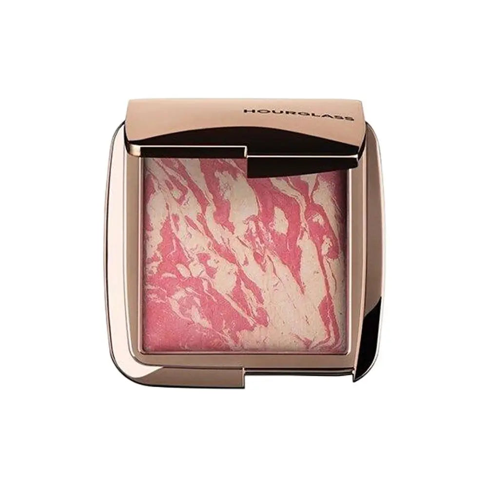 Hourglass Shimmer Blush Highlighter Diffused Heat Bright Red B Glow Natural Nude Makeup Face Product