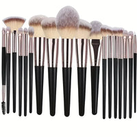 Professional 3/20PCS Makeup Brushes Set Soft Fluffy Eyeshadow Foundation Concealer Blending Blush Brush Kabuki Women Beauty Tool