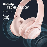 Soundcore Anker Life Q20 Hybrid Active Noise Cancelling, Wireless Over Ear Bluetooth Headphones, 60H Playtime  (Refurbished)