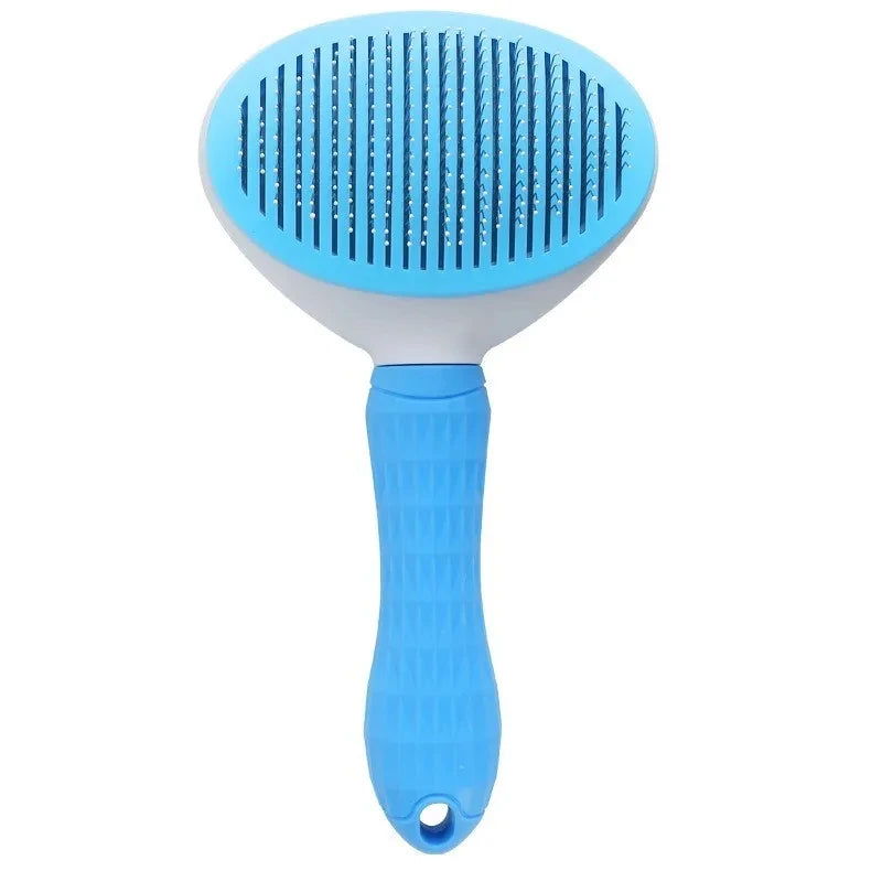 Self Cleaning Pet Dog Brush Cat Comb, Pet Hair Remover Brush for Dogs Cats Grooming Tools, Dematting Comb Pet Accessories